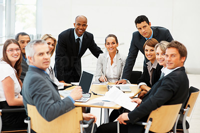 Executives during a meeting
