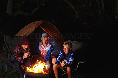 Campfire camaraderie
