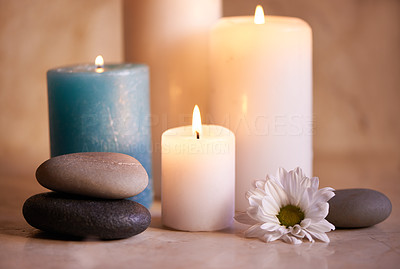 Candles for a calming atmosphere