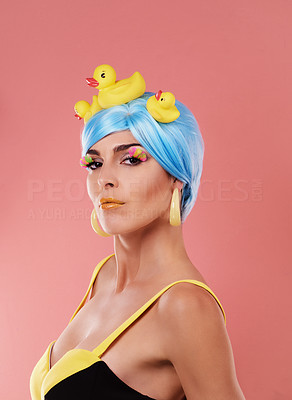 She\'s a woman of sophisticated style...and she likes ducks!