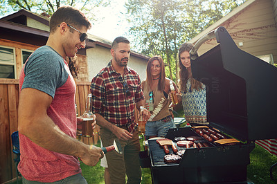 Few things in life beat a barbecue with friends