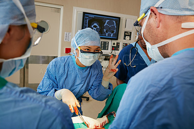 Taking charge of a surgical procedure
