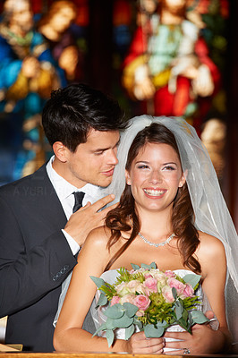 A secret between bride and groom