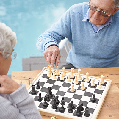 Passing the time with an engrossing game of chess