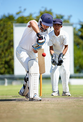 Cricket can be fiercely competitive