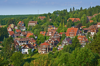 Quaint village in Harz