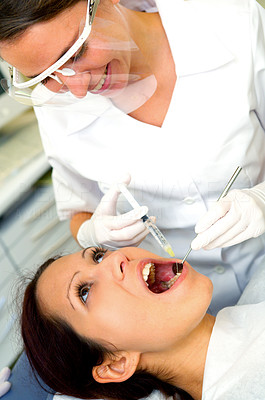 Visit at the dentist