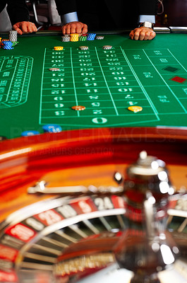 Casino table.