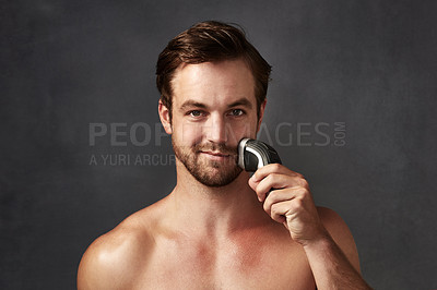 Use an electric shaver instead